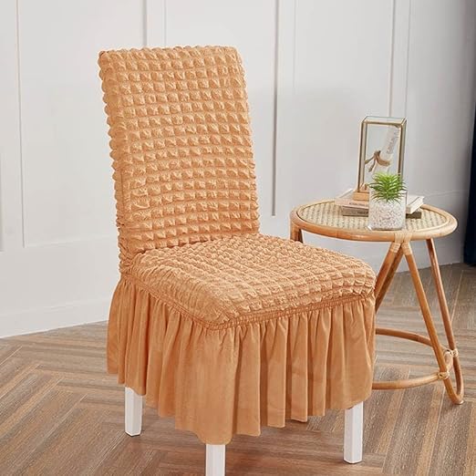 Fluffy Bubble Fabric Chair Cover - Skin