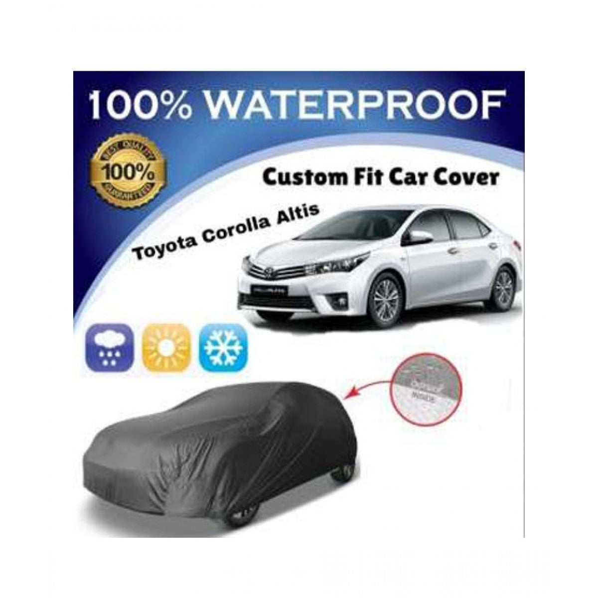 Water Proof Car Cover - Toyota Corolla Car