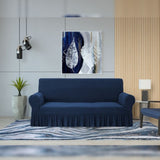 Sofa Cover in Micro Mash Stuff - Blue