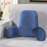 Reading Backrest Cushion Reading Pillow - Blue