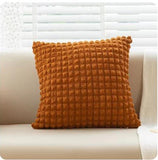Bubble Cushion Cover Square 16✘16 Inches - Copper