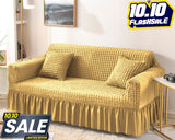 Fluffy Bubble Fabric Sofa Cover - Skin