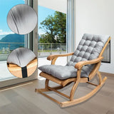 Rocking Chair Cotton Cushion - Grey