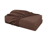 Fitted MicroFiber Mattress Protector - Brown