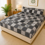 Printed 3 Piece's Quilted Bedsheets Set (100% Waterproof) New Arrivals! Luxury Bedsheet