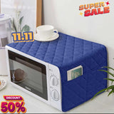 Quilted Oven Cover - Blue