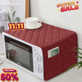 Quilted Oven Cover - Maroon