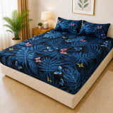 Printed 3 Piece's Quilted Bedsheets Set (100% Waterproof) New Arrivals! Luxury Bedsheet