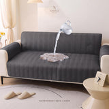 WaterProof Premium Matt Ultrasonic Sofa Protector – Grey Color | Soft, Durable & Stylish