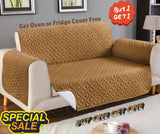 Micro Quilted Sofa Cover - Copper