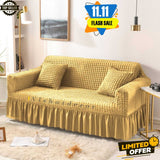 Fluffy Bubble Fabric Sofa Cover - Skin