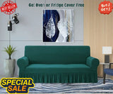 Sofa Cover in Micro Mash Stuff - Zink