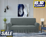 Sofa Cover in Micro Mash Stuff - Grey