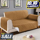 Micro Quilted Sofa Cover - Copper