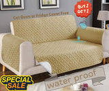 Water Proof Quilted Sofa Cover Micro Color Skin