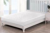 Quilted waterproof Mattress Cover - White