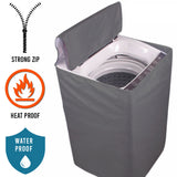 Water Proof Washing Machine Cover- Grey