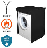 Water Proof Washing Machine Cover Front Load- Black